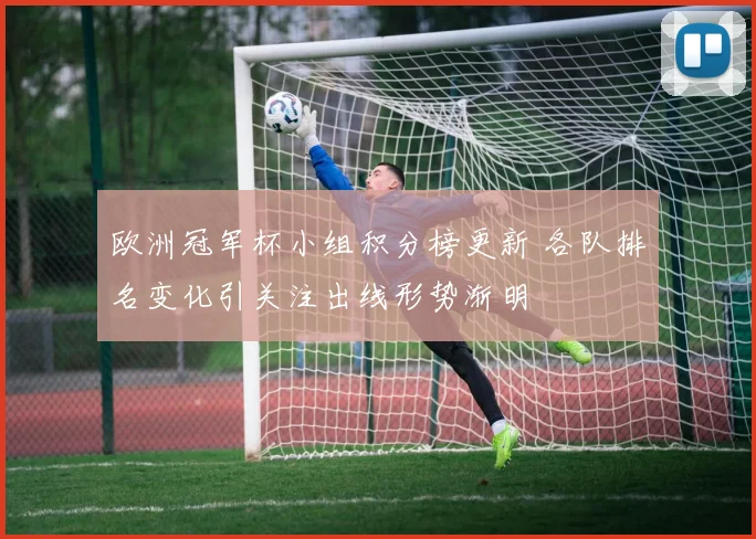 欧洲冠军杯小组积分榜更新 各队排名变化引关注出线形势渐明