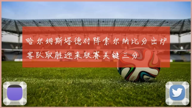 哈尔姆斯塔德对阵索尔纳比分出炉客队取胜迎来联赛关键三分